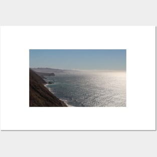 California Coast Pacific Ocean Posters and Art